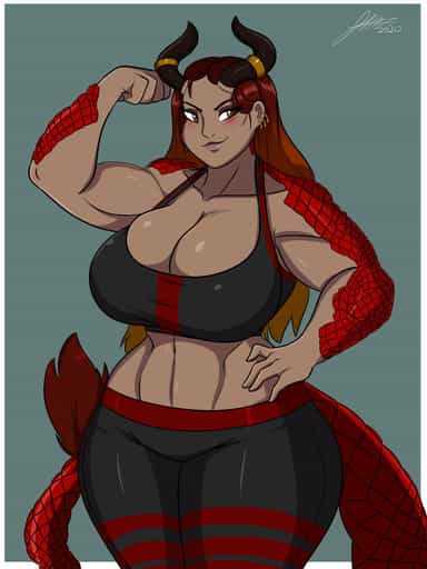 adelonda human flexing