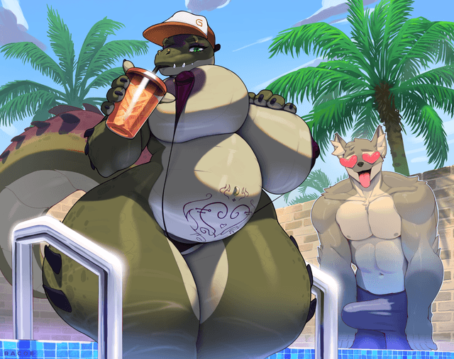 esme poolside