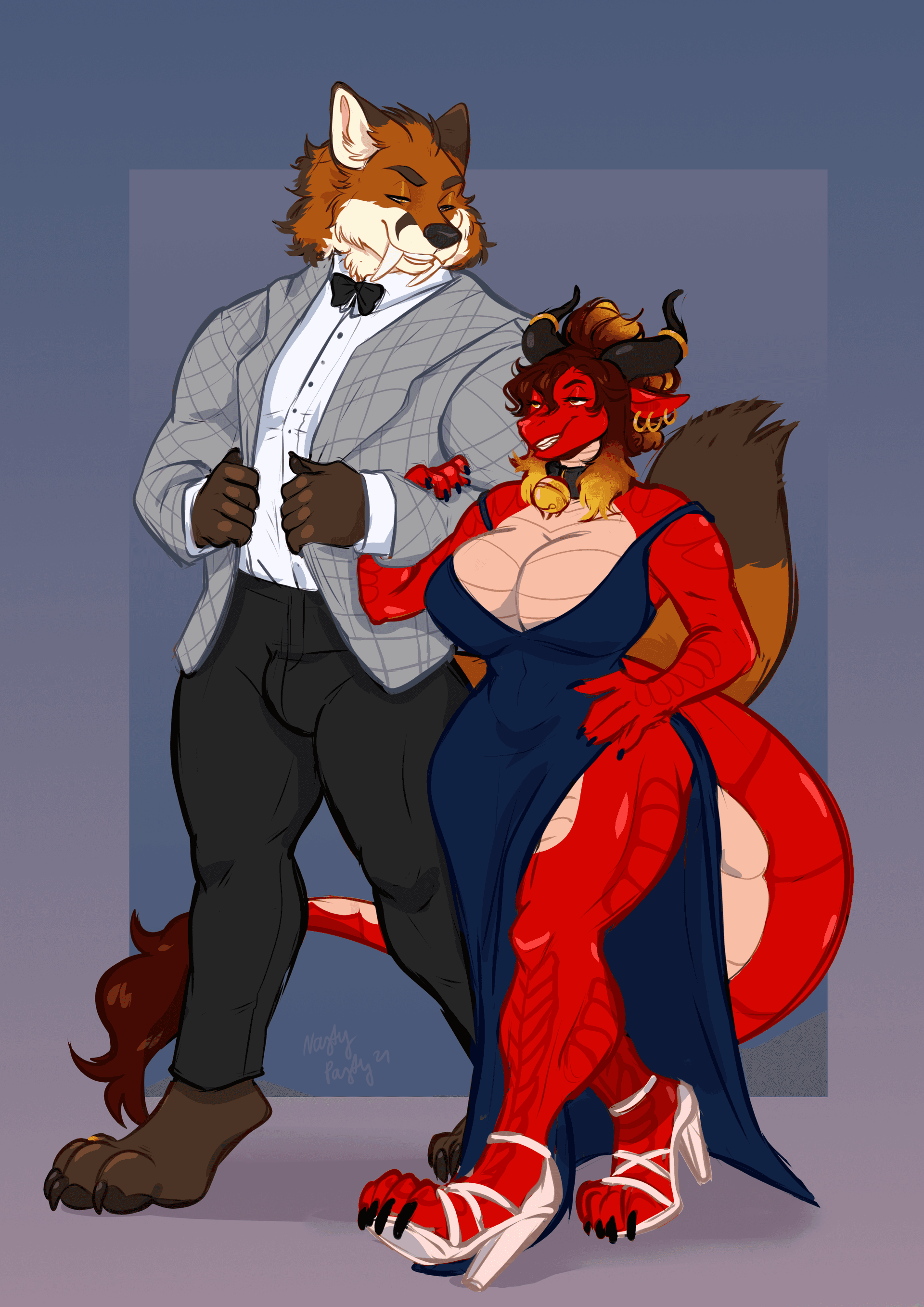 andy-and-adelonda-night-on-the-town
